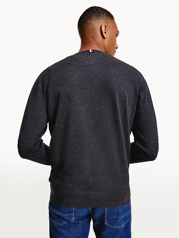 MAGLIA-GRIGIA-IN-COTONE-TOMMY-HILFIGER-MW0MW21316-3