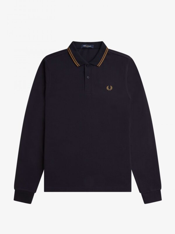 Polo fred perry hotsell manica lunga uomo