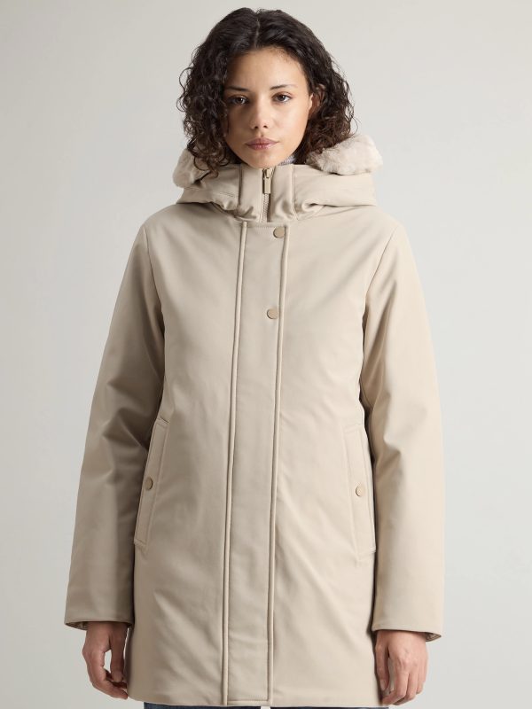 CFWWOU1017FRUT3496-FIRTH-PARKA-CON-CAPPUCCIO-ECO-PELLICCIA-RIMOVIBILE-WOOLRICH-DONNA-OXFORD-TAN-3